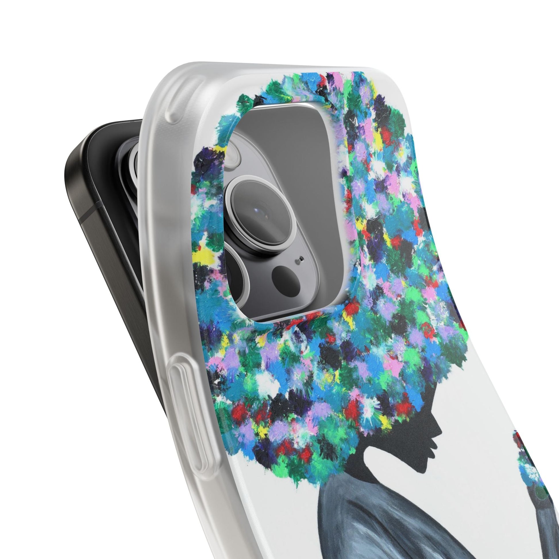Phone Case - Flowers In The Hair - Phone Case BY Albert Levi Art