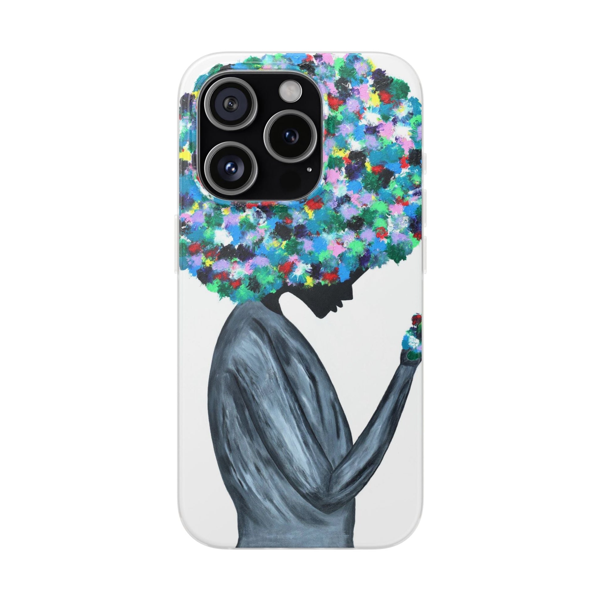 Phone Case - Flowers In The Hair - Phone Case BY Albert Levi Art