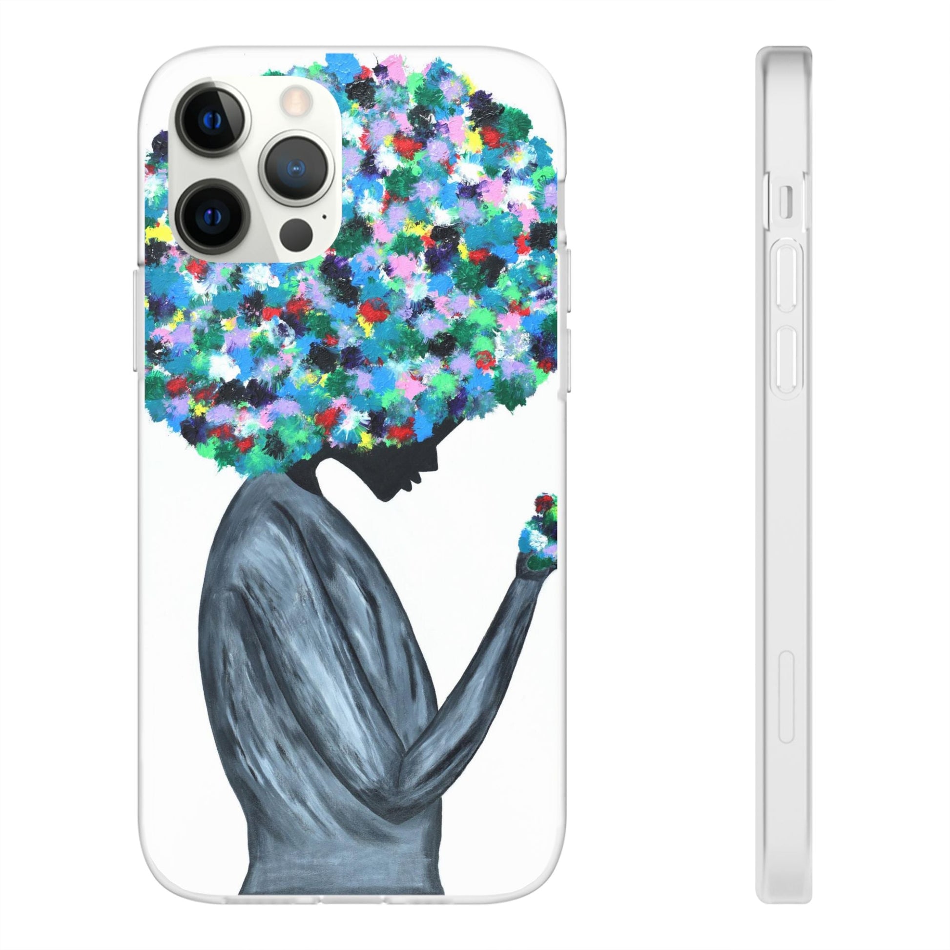 Phone Case - Flowers In The Hair - Phone Case BY Albert Levi Art