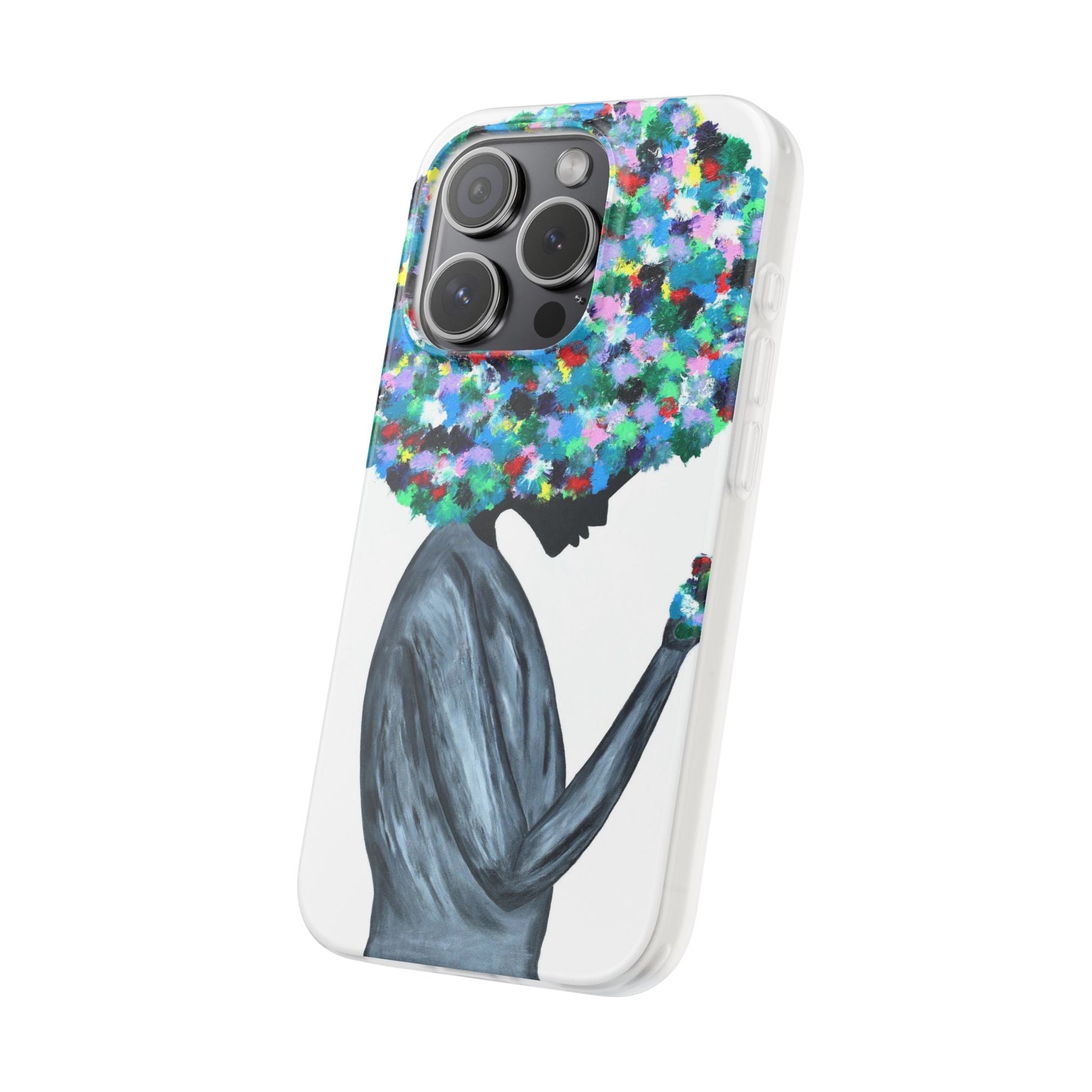 Phone Case - Flowers In The Hair - Phone Case BY Albert Levi Art