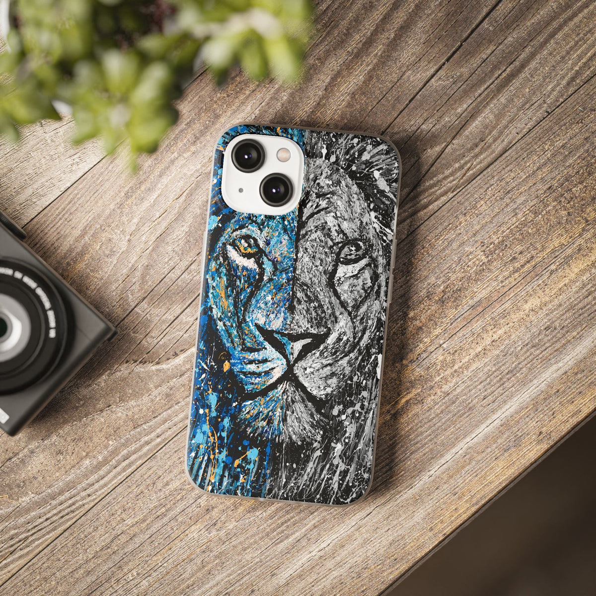 Colorful Phone Case: "Phone case - Lion Of Judah" by Albert Levi Art