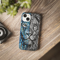 Colorful Phone Case: "Phone case - Lion Of Judah" by Albert Levi Art