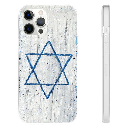 Colorful Phone Case: "Phone Case - Magen David" by Albert Levi Art