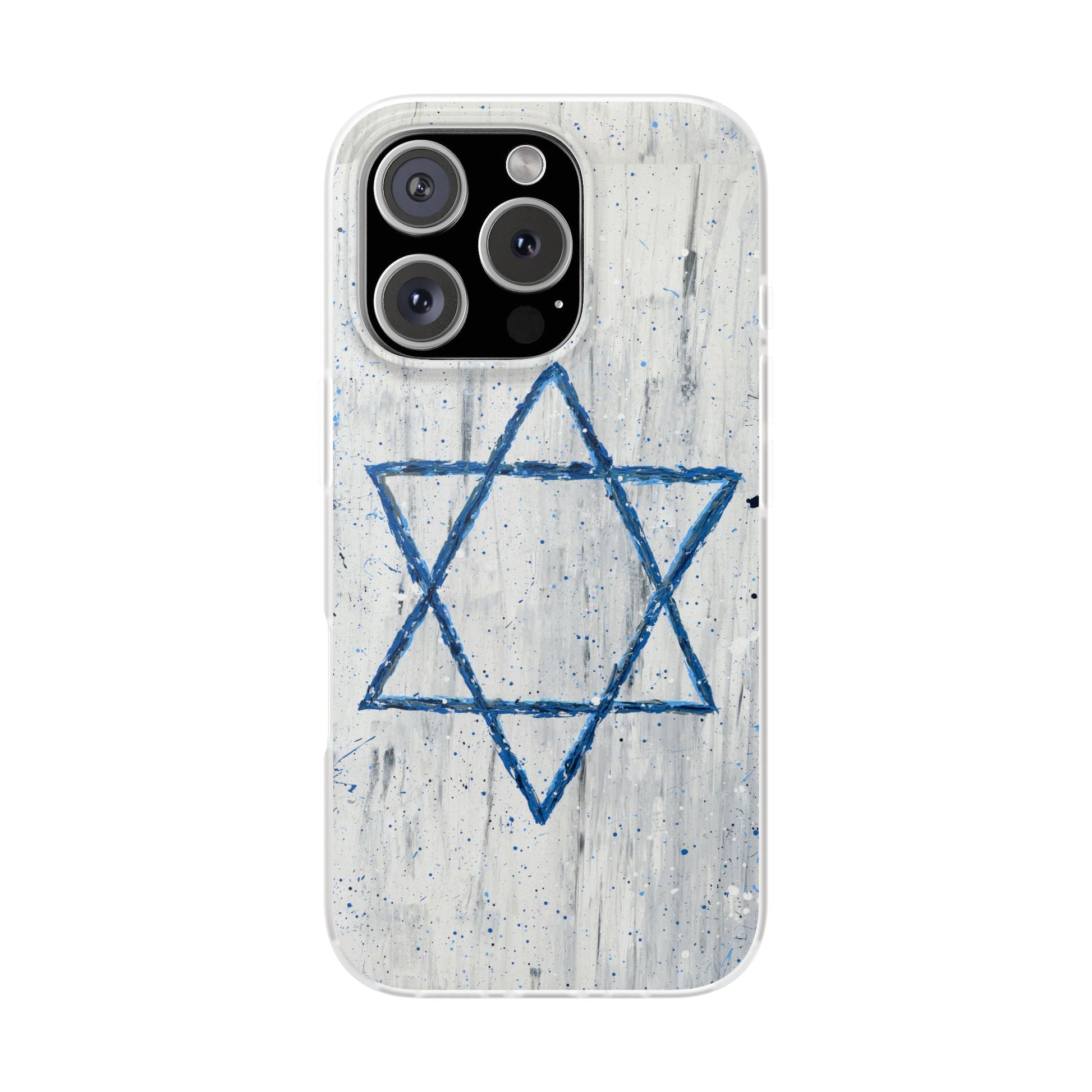 Colorful Phone Case: "Phone Case - Magen David" by Albert Levi Art