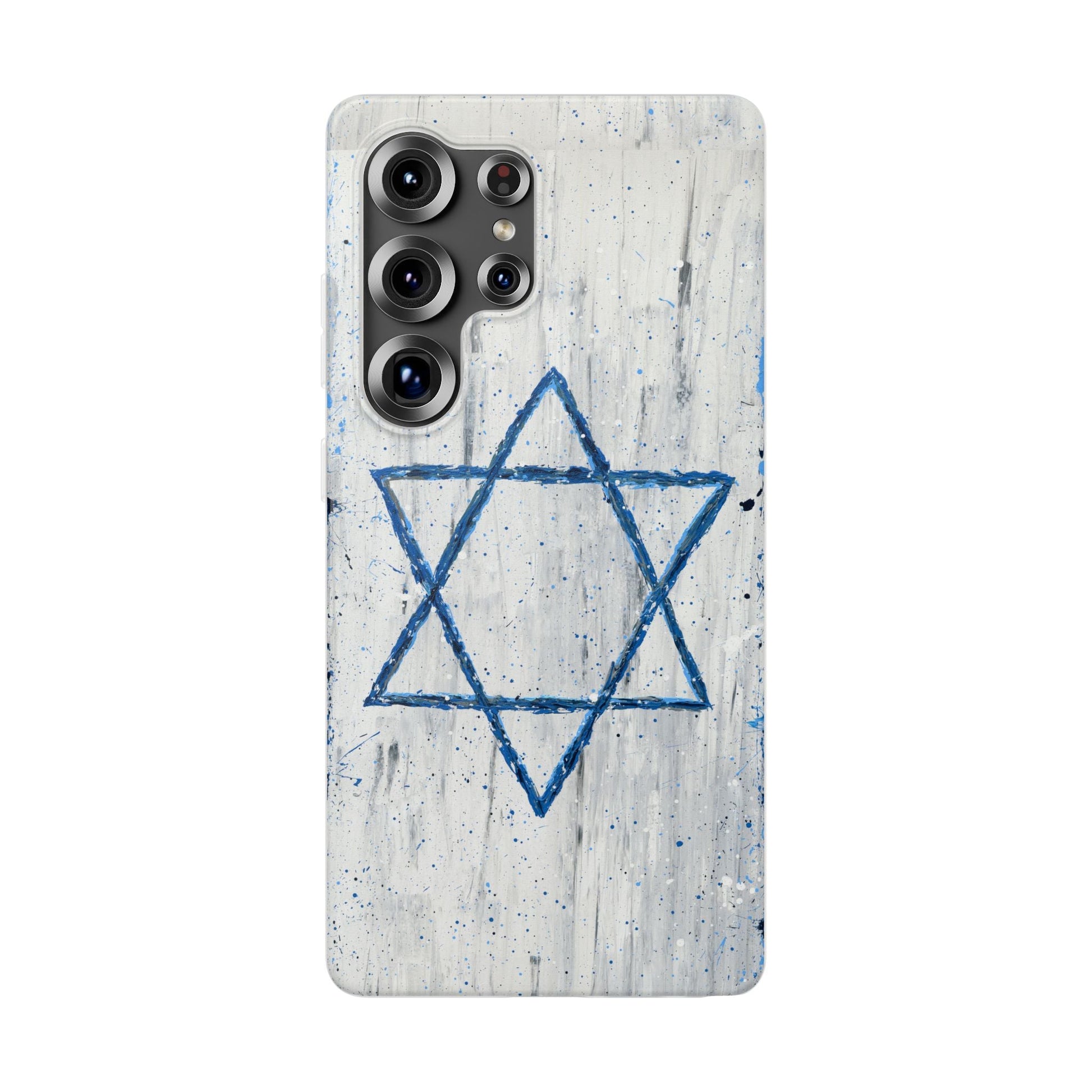 Colorful Phone Case: "Phone Case - Magen David" by Albert Levi Art