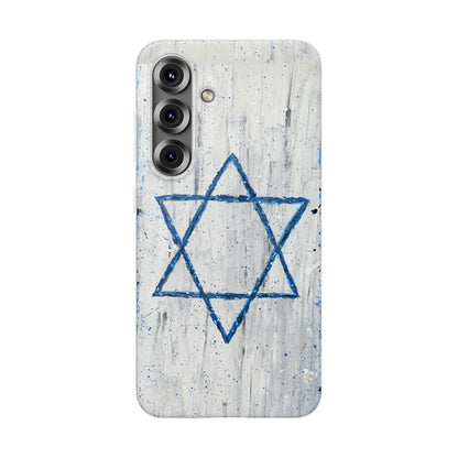 Colorful Phone Case: "Phone Case - Magen David" by Albert Levi Art