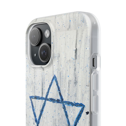 Colorful Phone Case: "Phone Case - Magen David" by Albert Levi Art