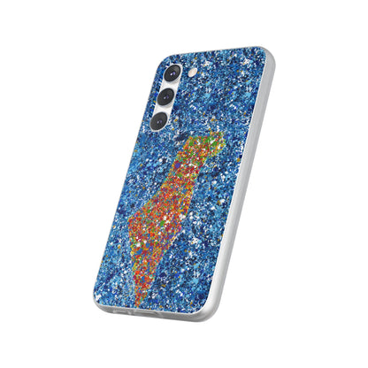 Colorful Phone Case: "phone case - map of israel" by Albert Levi Art