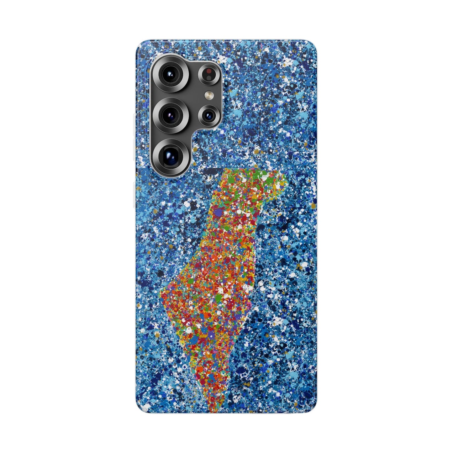 Colorful Phone Case: "phone case - map of israel" by Albert Levi Art