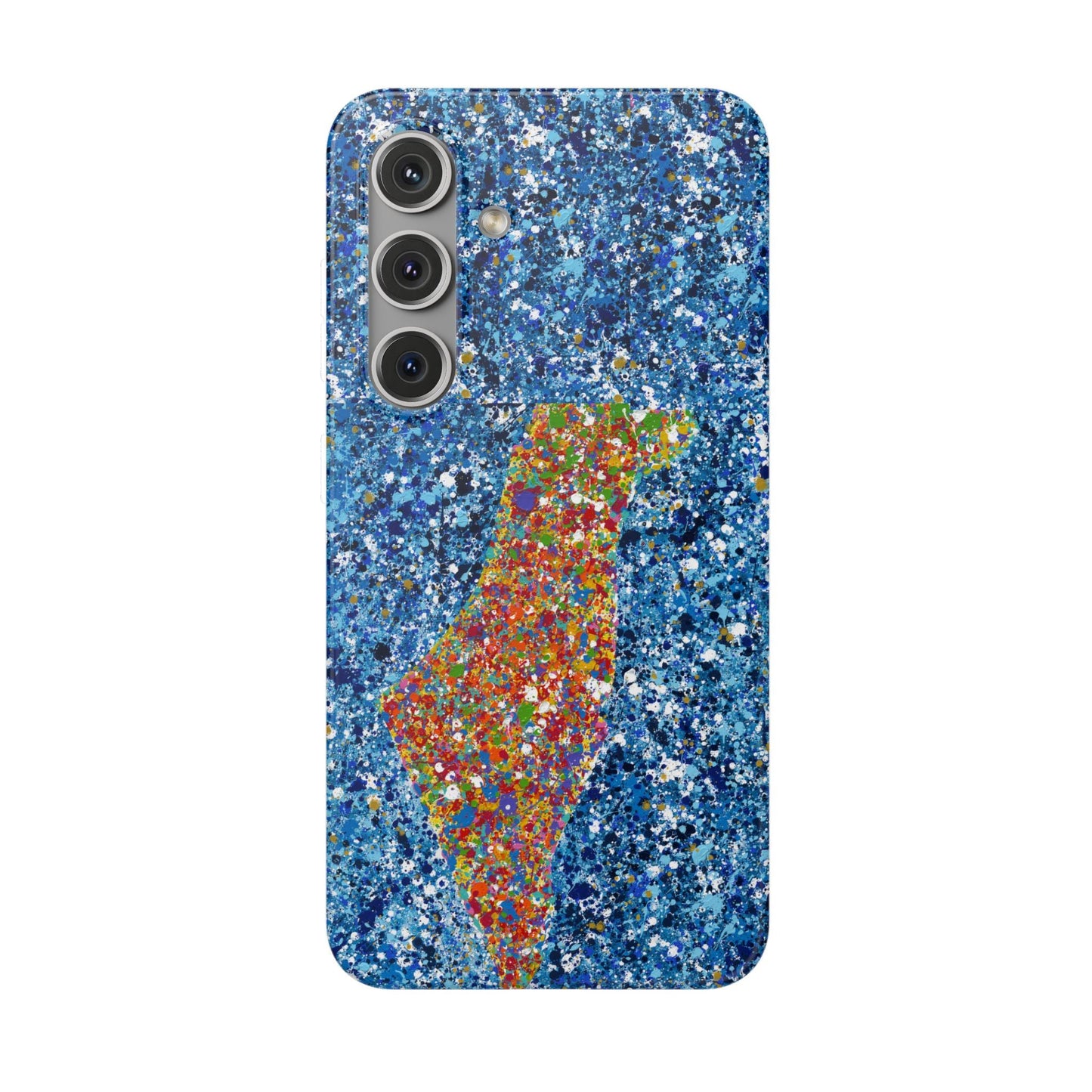 Colorful Phone Case: "phone case - map of israel" by Albert Levi Art