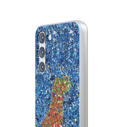 Colorful Phone Case: "phone case - map of israel" by Albert Levi Art