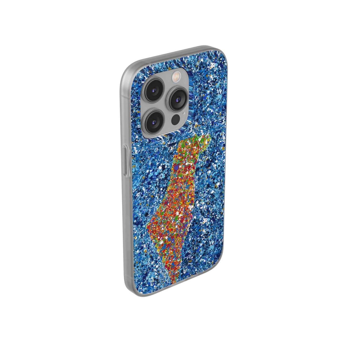 Colorful Phone Case: "phone case - map of israel" by Albert Levi Art