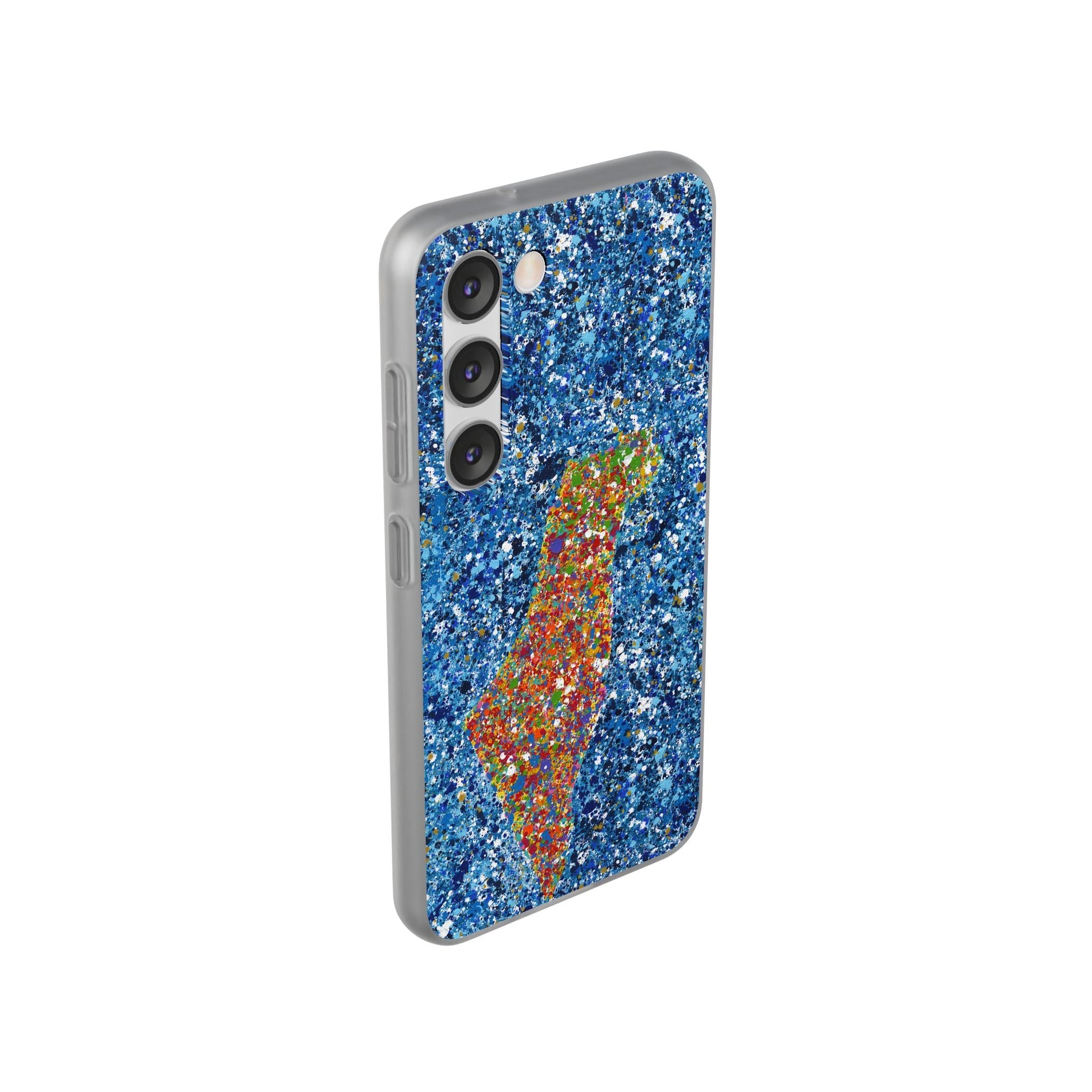 Colorful Phone Case: "phone case - map of israel" by Albert Levi Art