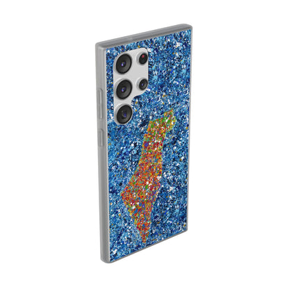 Colorful Phone Case: "phone case - map of israel" by Albert Levi Art