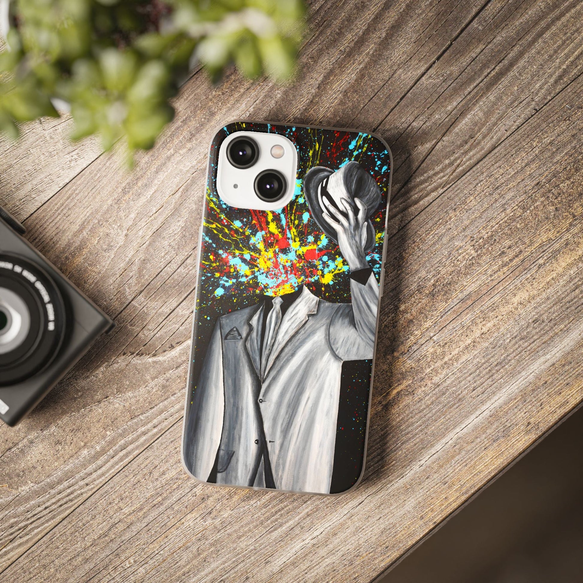 Phone Case - My Head Exploded - Phone Case BY Albert Levi Art