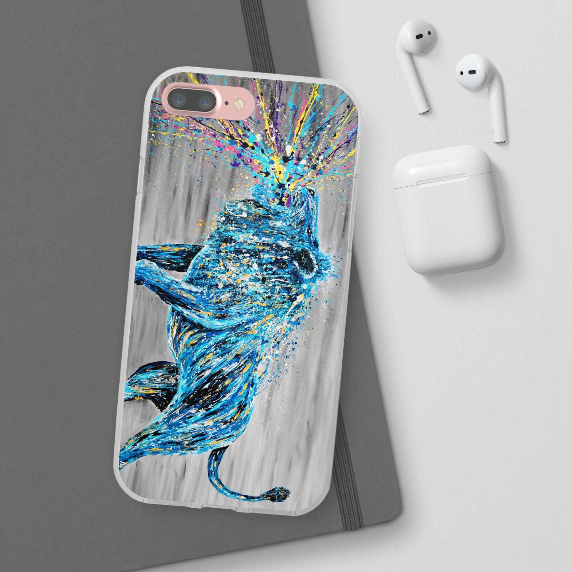 Phone Case - Roar Of Strength - Phone Case BY Albert Levi Art
