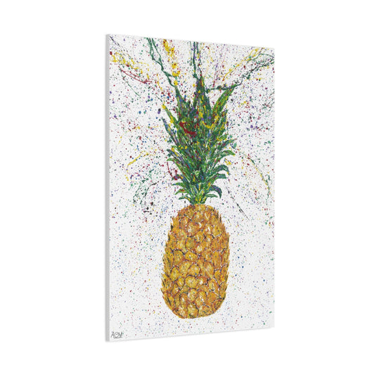 Pineapple - Canvas BY Albert Levi Art