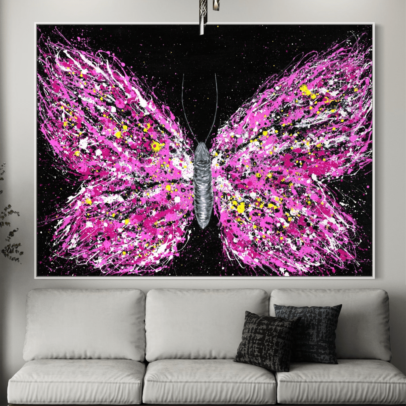 Pink Dream - Canvas BY Albert Levi Art