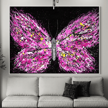 Pink Dream - Canvas BY Albert Levi Art