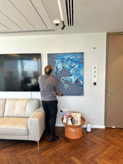 LIMITED EDITION PRINT - Powerfull Stride - Canvas BY Albert Levi Art