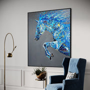 Powerfull Stride - Canvas BY Albert Levi Art