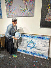 Proud Of Us - Canvas BY Albert Levi Art