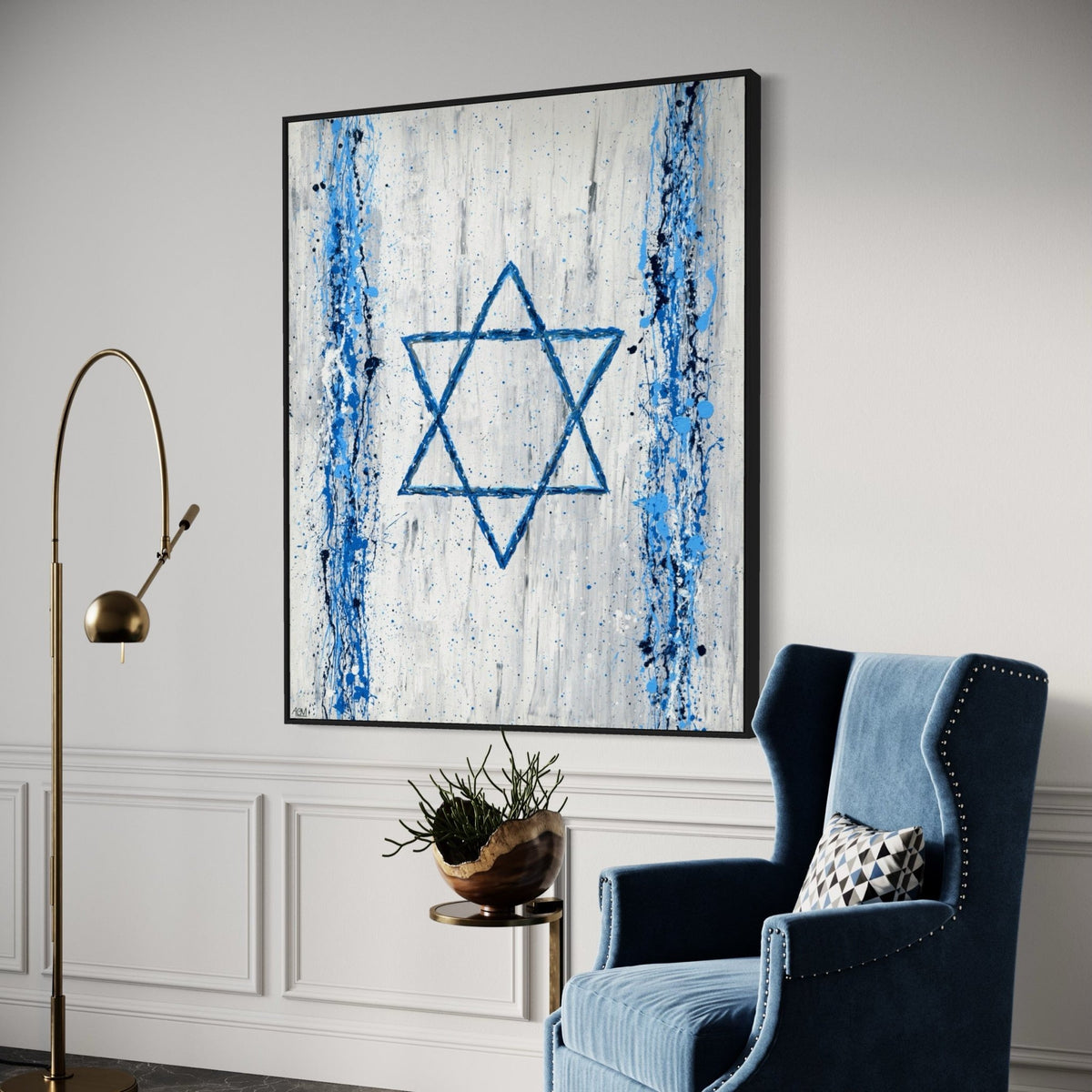 Proud Of Us - Canvas BY Albert Levi Art