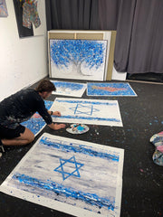 Proud Of Us - Canvas BY Albert Levi Art