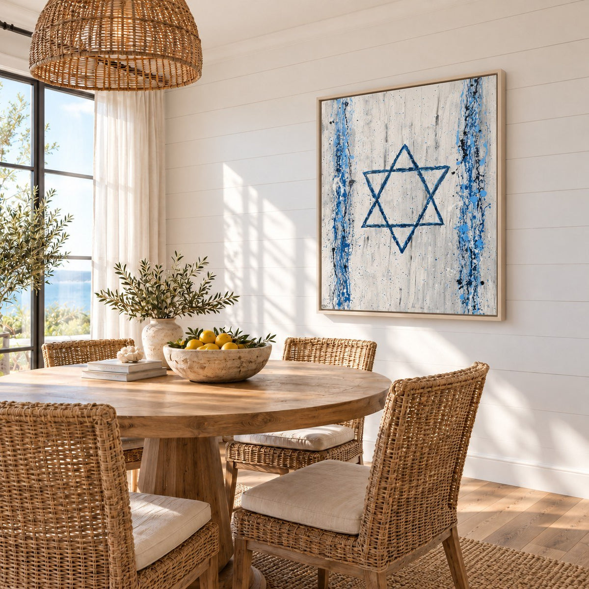 Proud Of Us canvas wall art room mockup