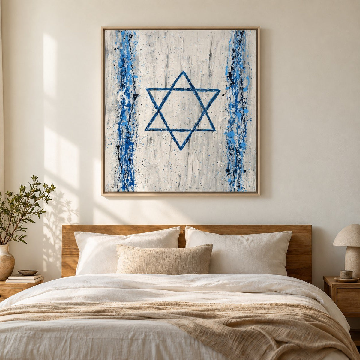 Proud Of Us canvas wall art room mockup