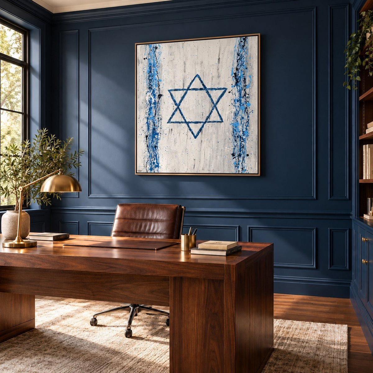 Proud Of Us canvas wall art room mockup