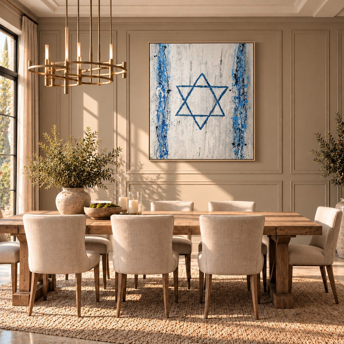Proud Of Us canvas wall art room mockup