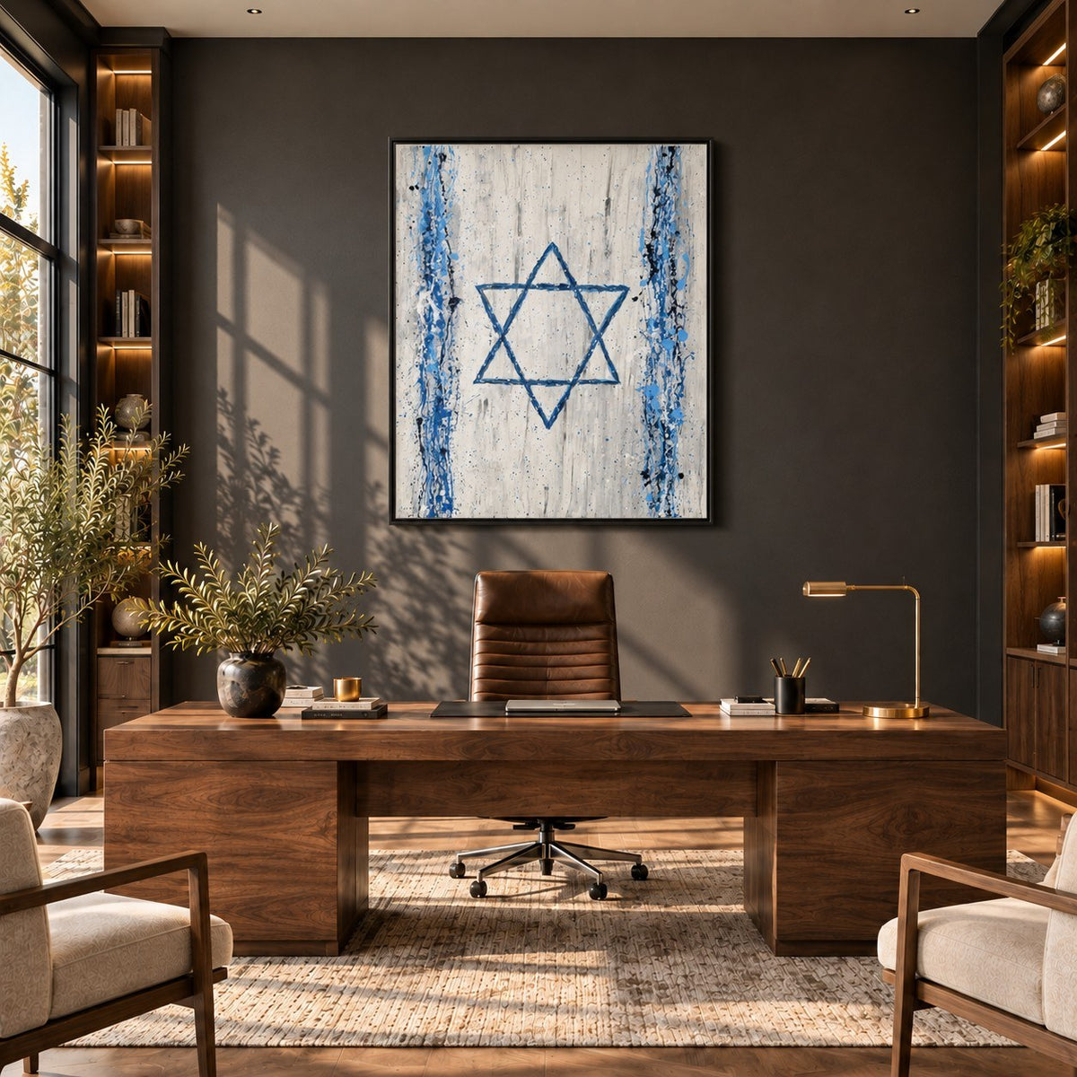 Proud Of Us canvas wall art room mockup