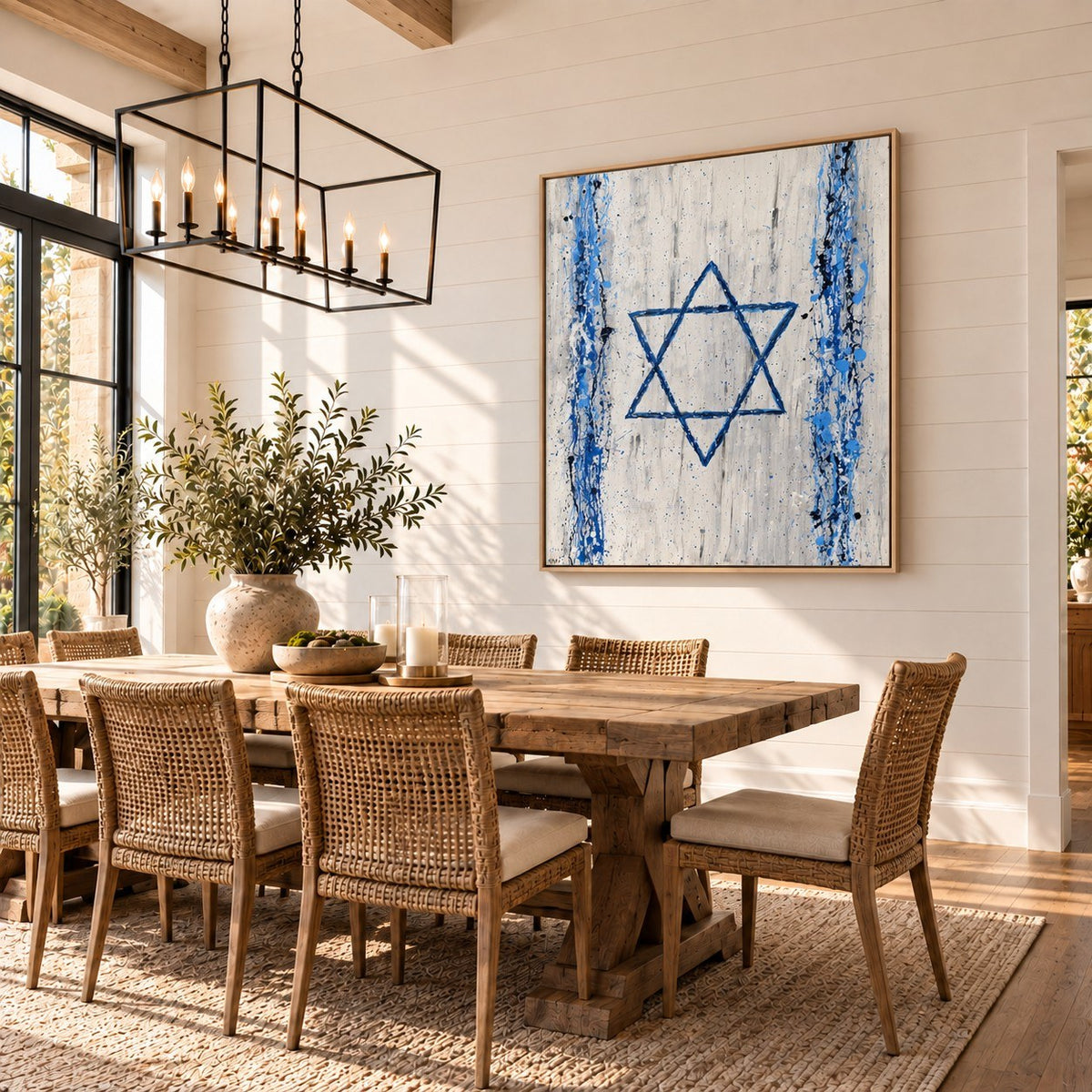 Proud Of Us canvas wall art room mockup
