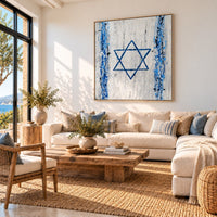 Proud Of Us canvas wall art room mockup