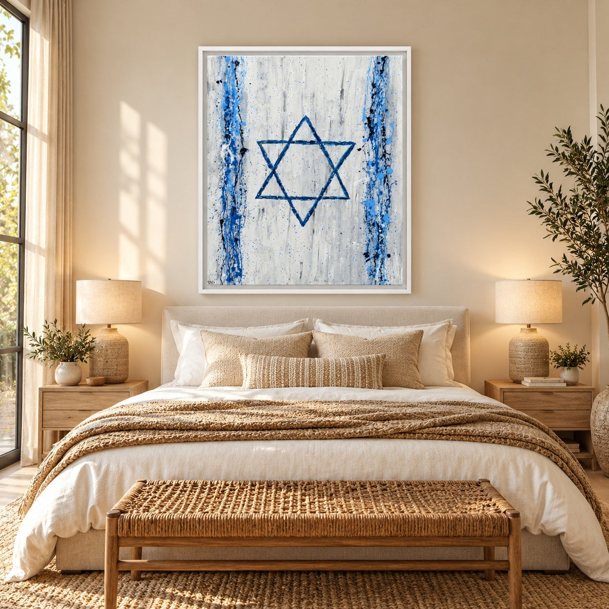 Proud Of Us canvas wall art room mockup