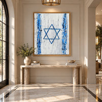 Proud Of Us canvas wall art room mockup