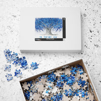 Colorful Puzzle: "Puzzle - Am Yisrael Chai" by Albert Levi Art