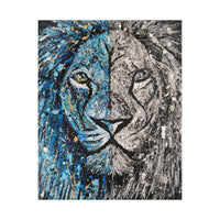 Puzzle - Blue & white intensity - Puzzle BY Albert Levi Art