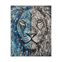 Puzzle - Blue & white intensity - Puzzle BY Albert Levi Art