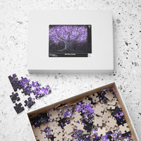 Puzzle - Calm Purple - Puzzle BY Albert Levi Art