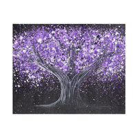 Puzzle - Calm Purple - Puzzle BY Albert Levi Art