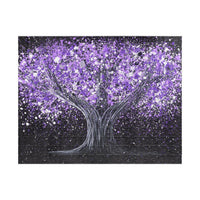 Puzzle - Calm Purple - Puzzle BY Albert Levi Art