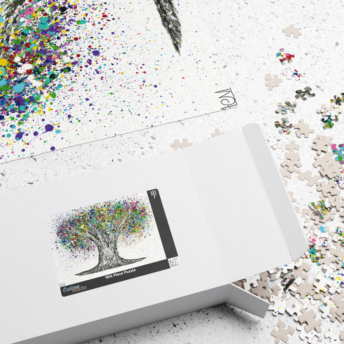 Puzzle - Colorful Dream - Puzzle BY Albert Levi Art