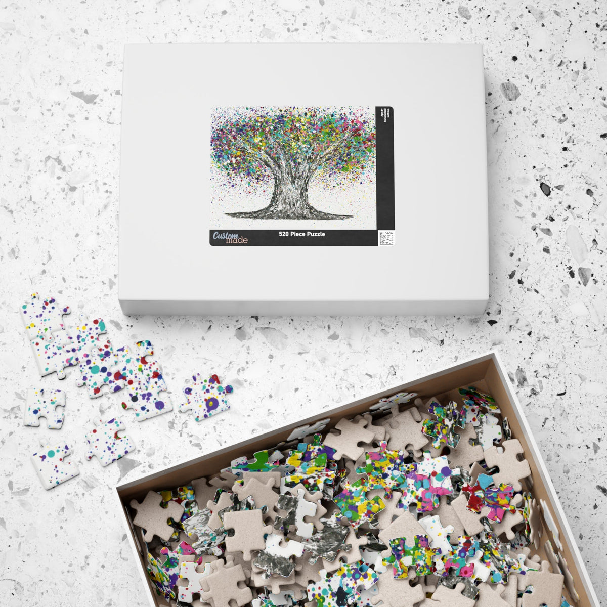 Puzzle - Colorful Dream - Puzzle BY Albert Levi Art