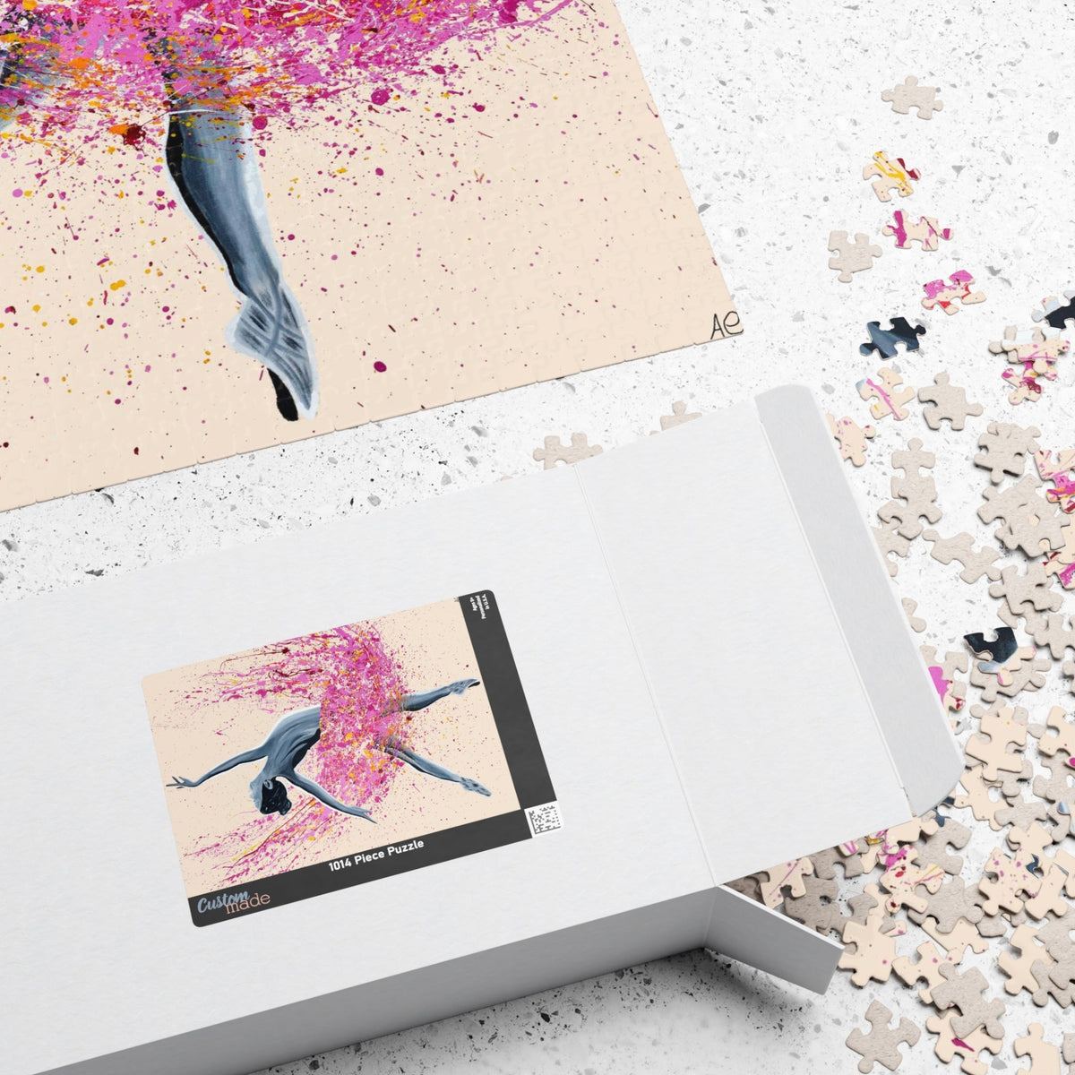Puzzle - Elegance In Motion - Puzzle BY Albert Levi Art