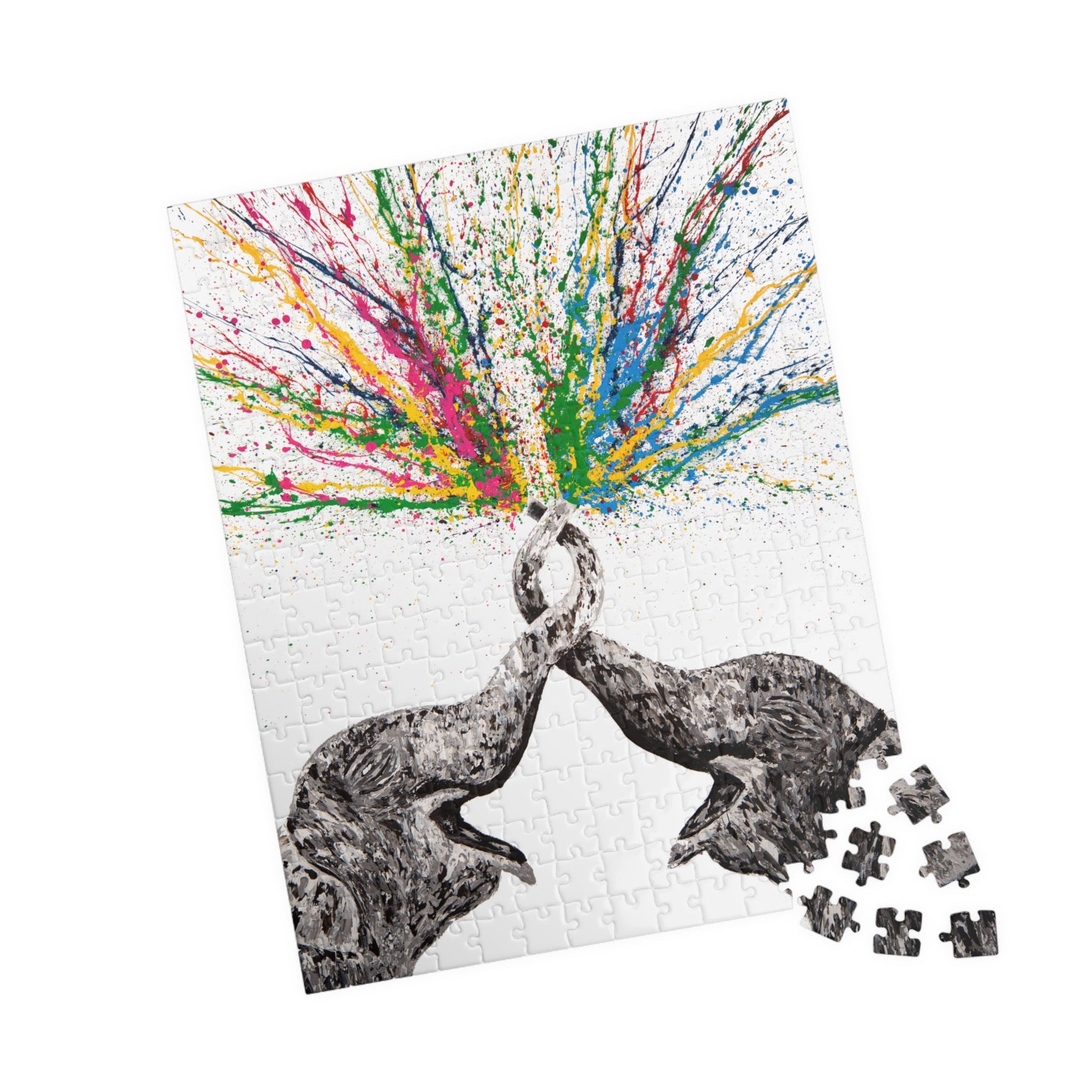 Puzzle - Everlasting Love - Puzzle BY Albert Levi Art