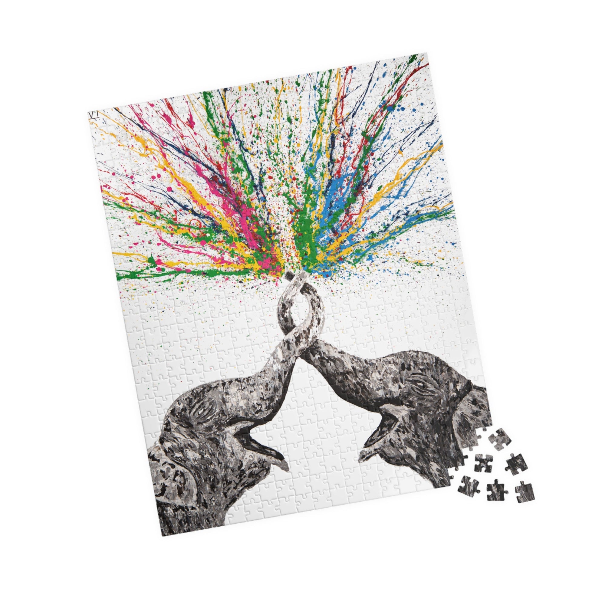 Puzzle - Everlasting Love - Puzzle BY Albert Levi Art