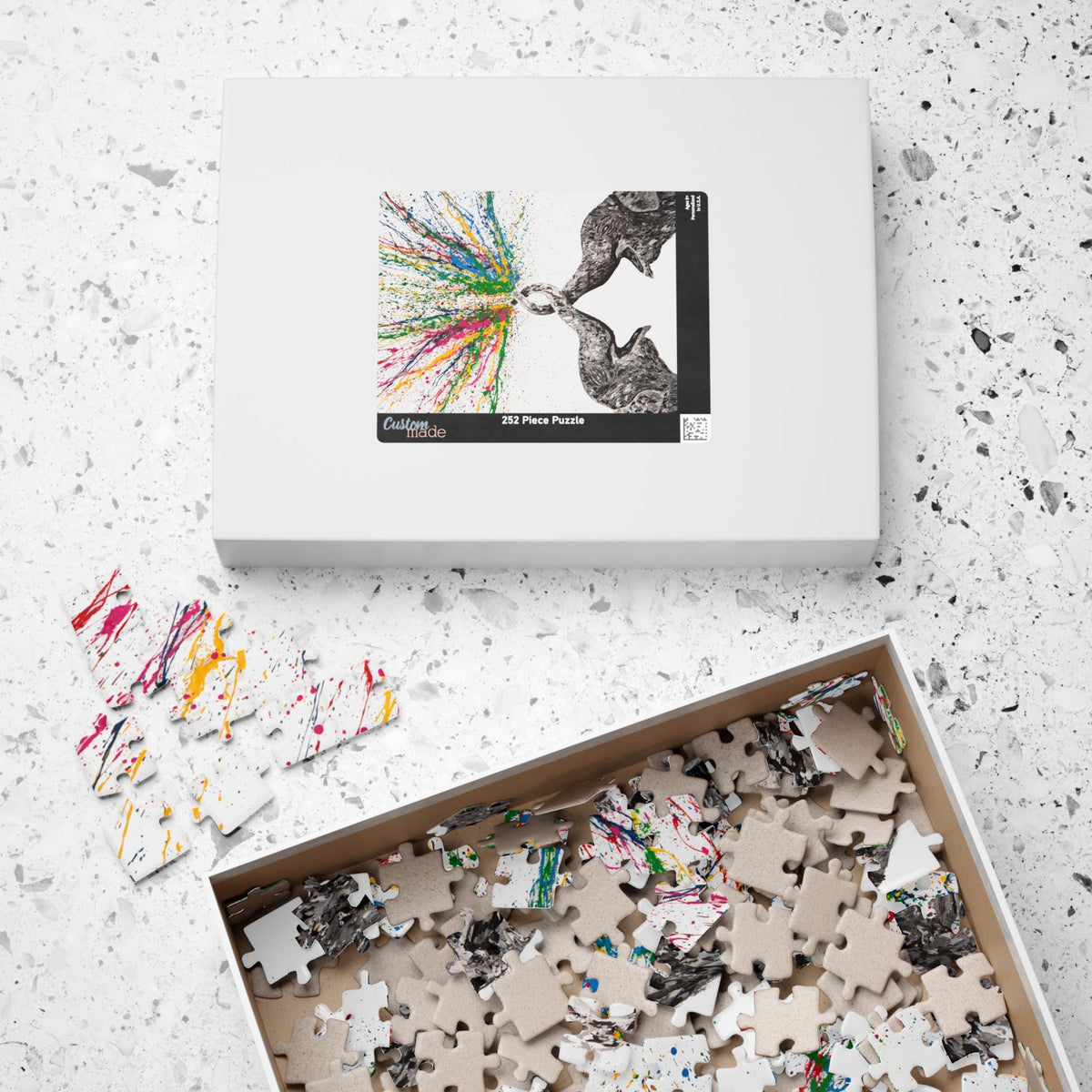 Puzzle - Everlasting Love - Puzzle BY Albert Levi Art