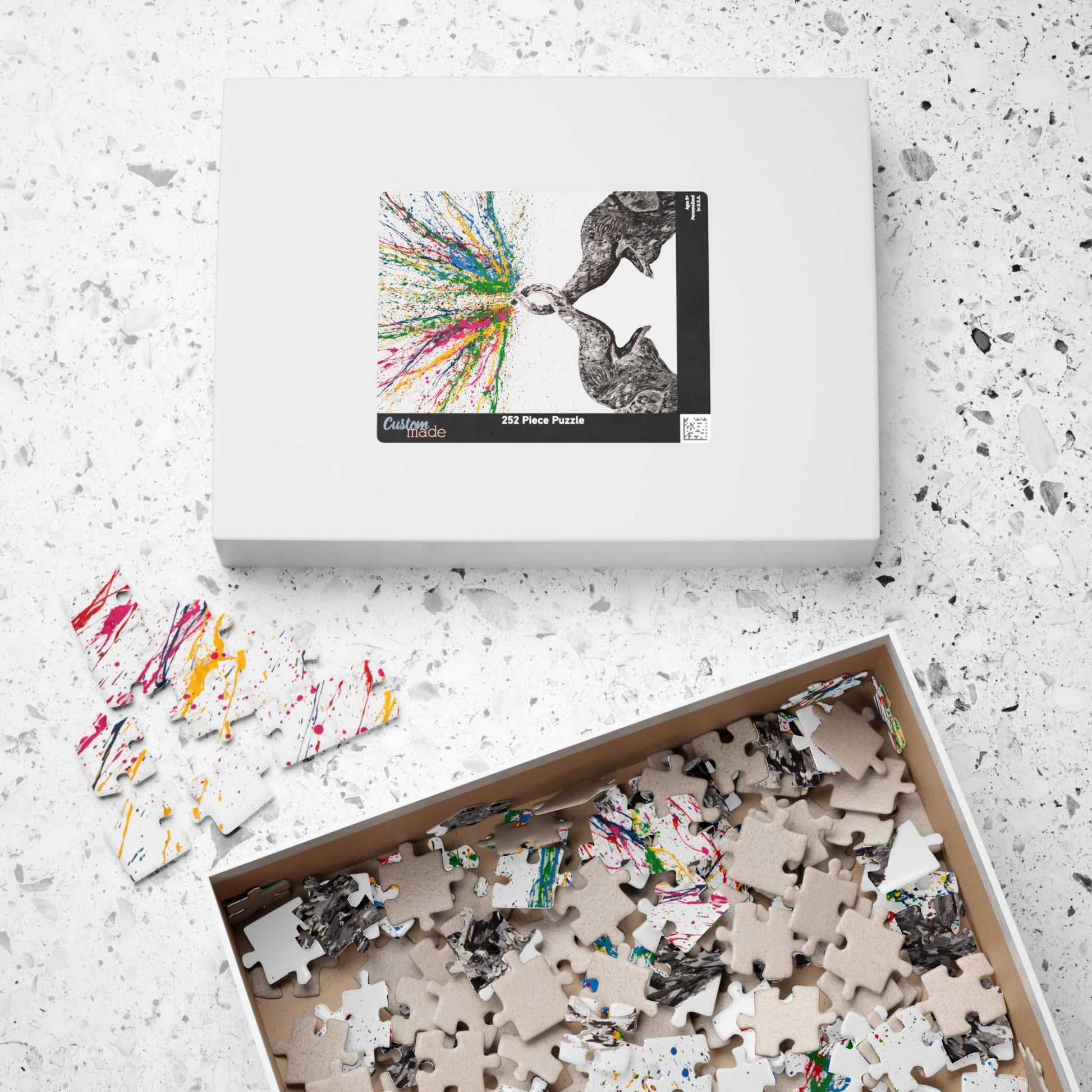 Puzzle - Everlasting Love - Puzzle BY Albert Levi Art